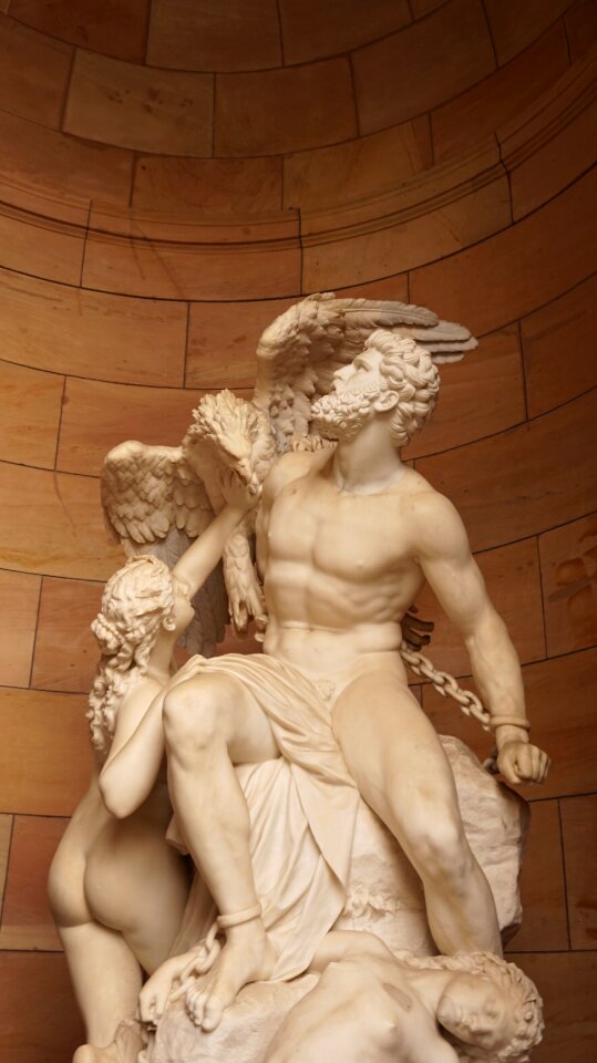 Sculptural group marble berlin