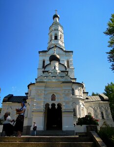 White kazan mother of god photo