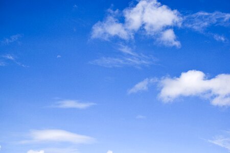 Blue sky blue sky clouds weather photo