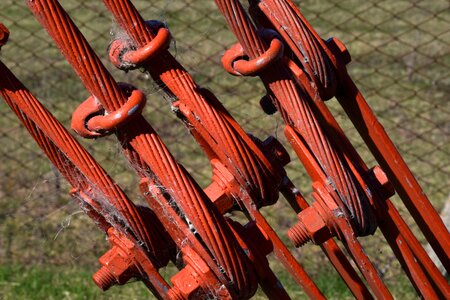 Reins steel support