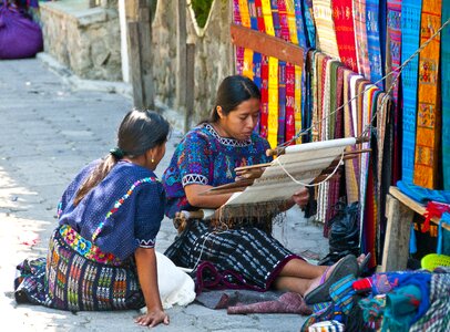Guatemala atitlan women photo