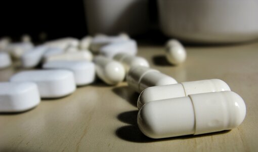 Tablets white close
