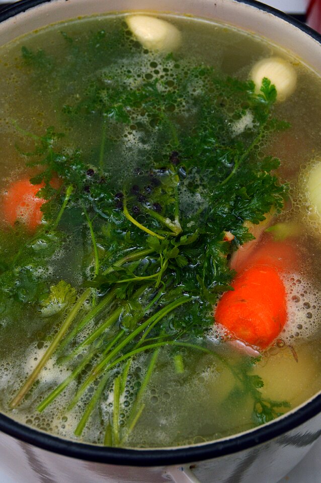 Soups dinner eating