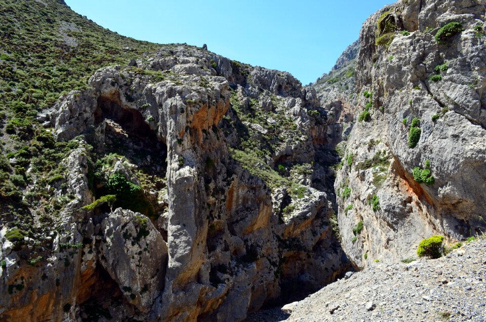Rock mountains landscape
