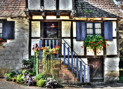 Half-timbered house house french