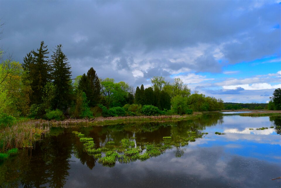 Clouds color scene