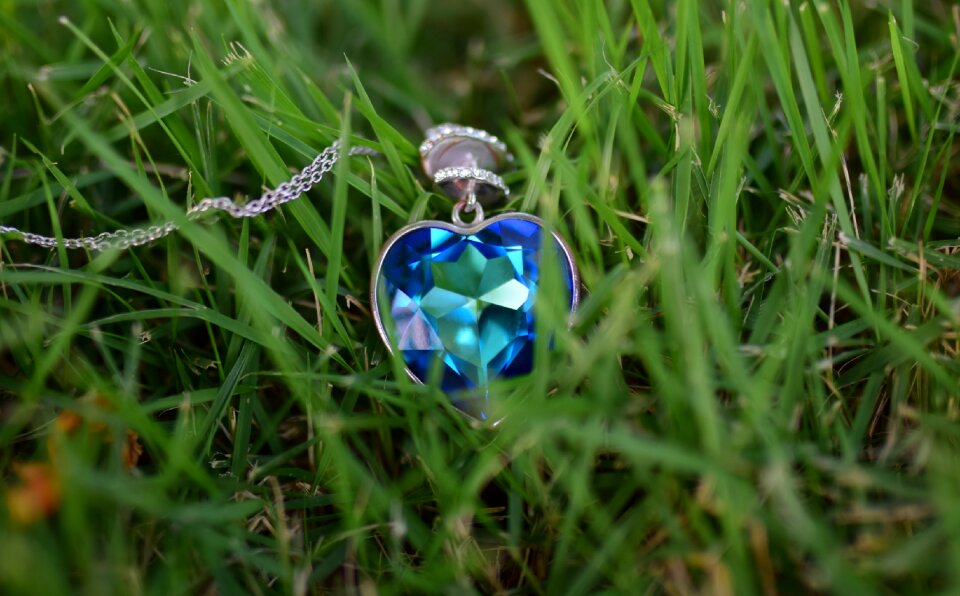 Green and blue green diamond