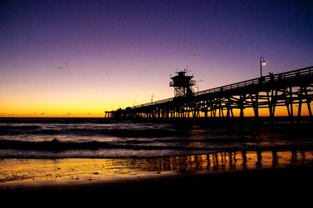 Reflection sea america