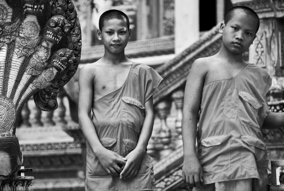 Faith boy buddhist