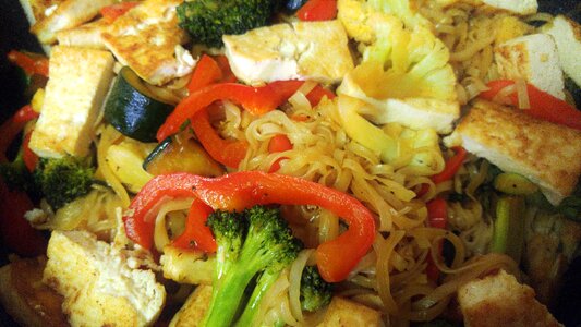 Lunch vegetables dish