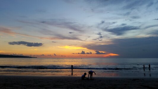 Beach shadows indonesia