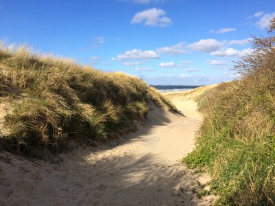 North sea coast north sea netherlands photo