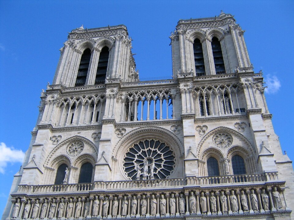 Church monument france photo