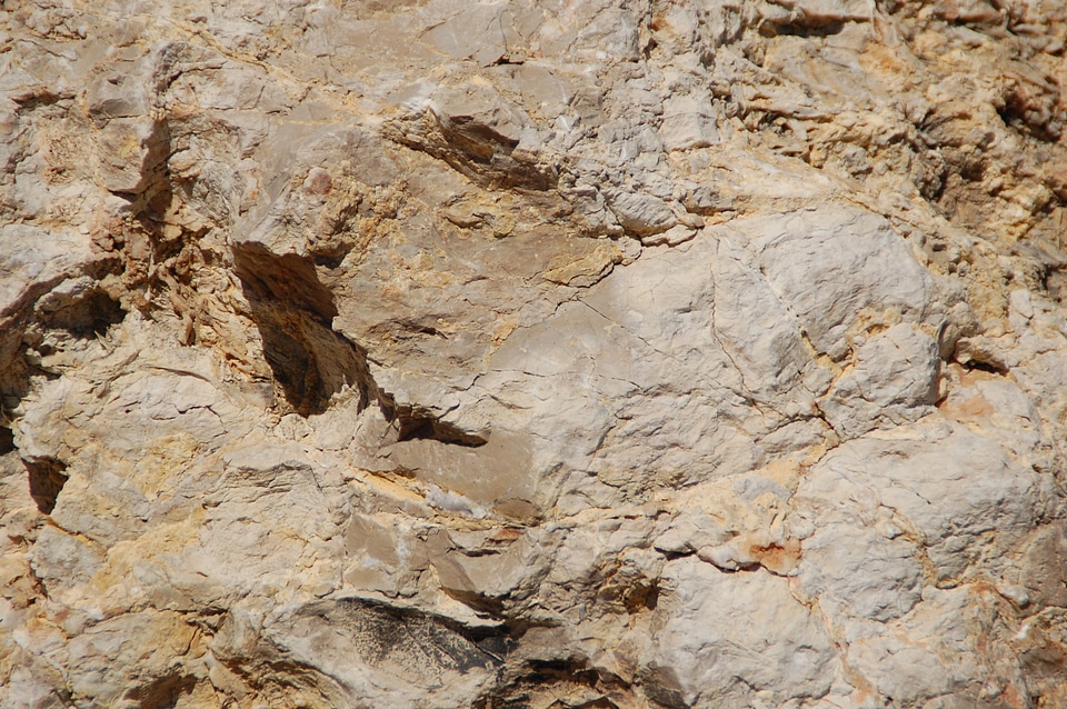 Rock material nature