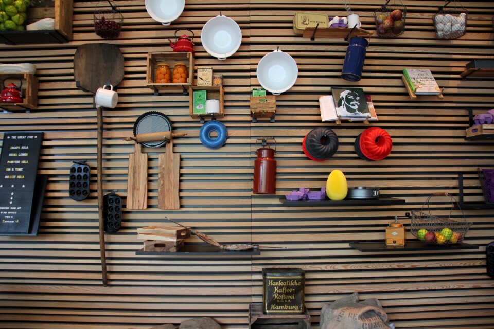 Wooden wall decoration hanging