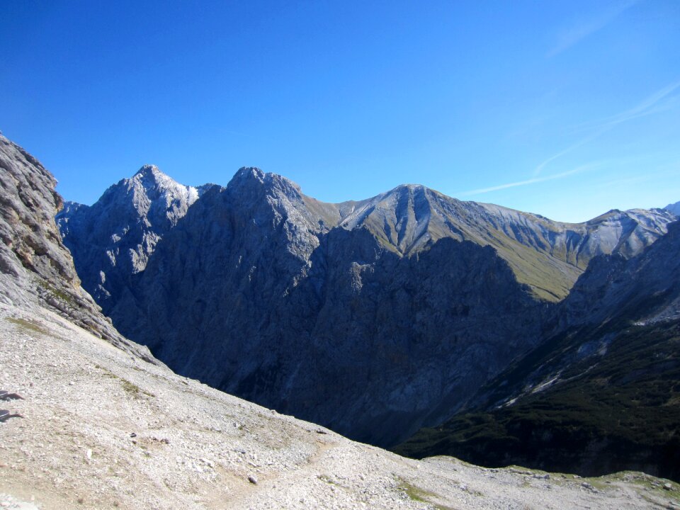 Hiking climb tyrol
