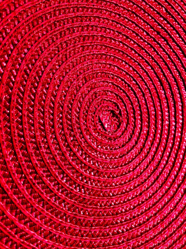Pink pattern weave