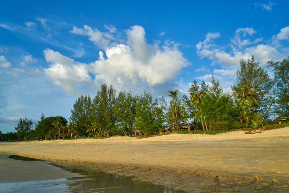 Peace landscape sky