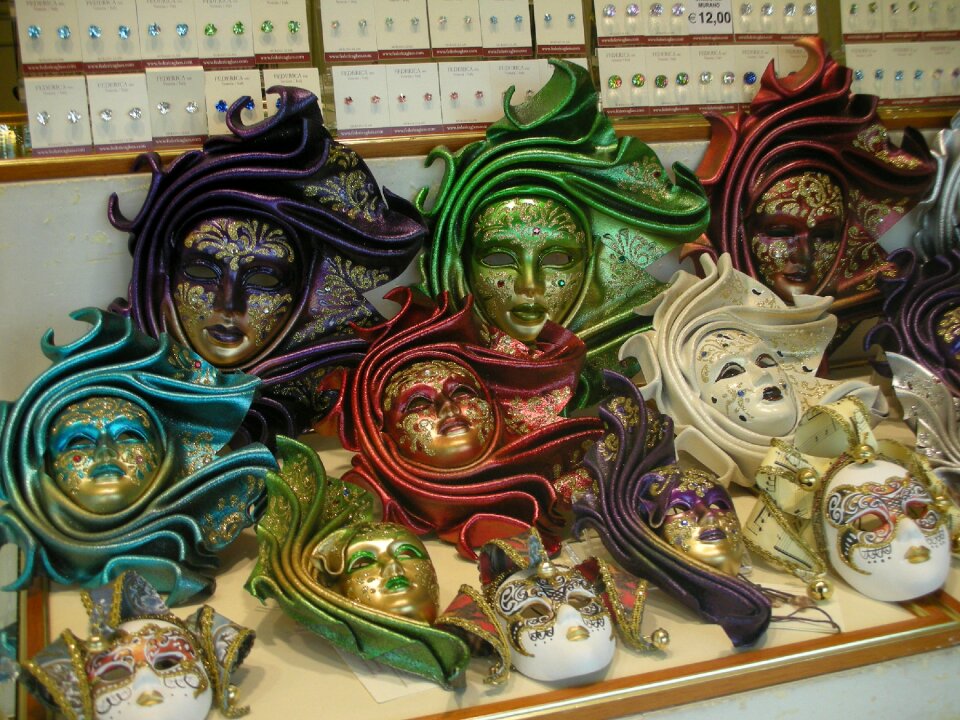 Venice carnival mask