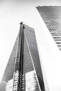 Tower black and white manhattan photo