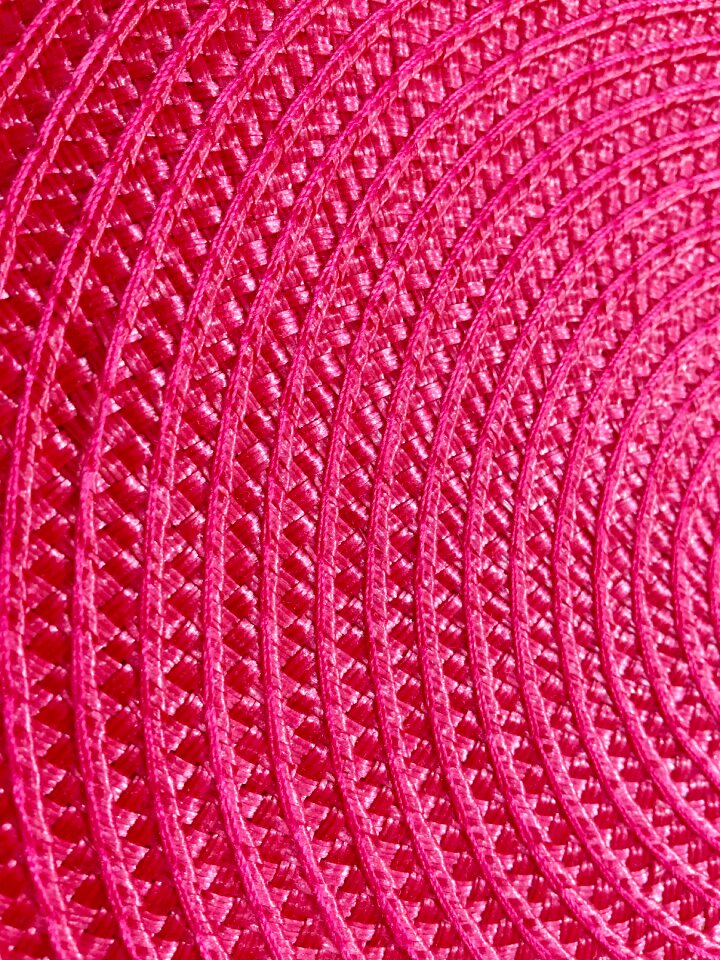Pink pattern weave