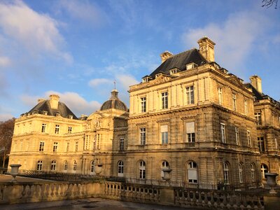Paris senate jardin du luxembourg