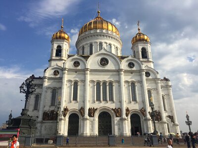 Cathedral russia the golden dome