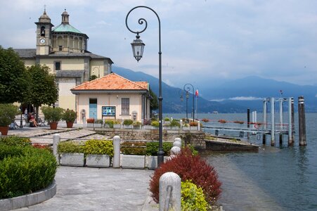 Lago maggiore canobbio italy photo