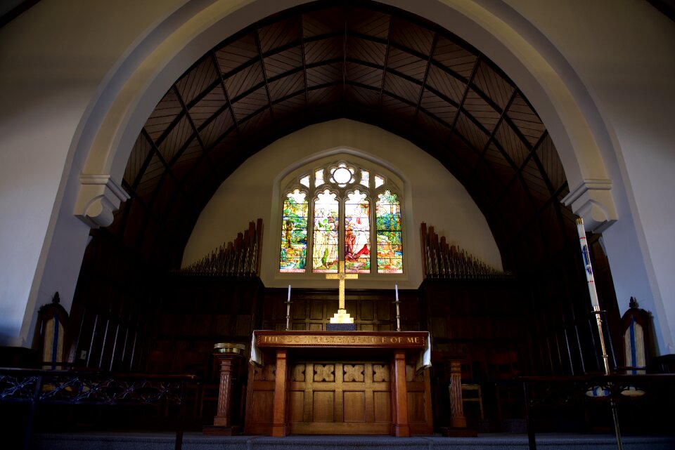 Stained glass christian