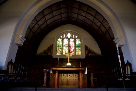 Stained glass christian