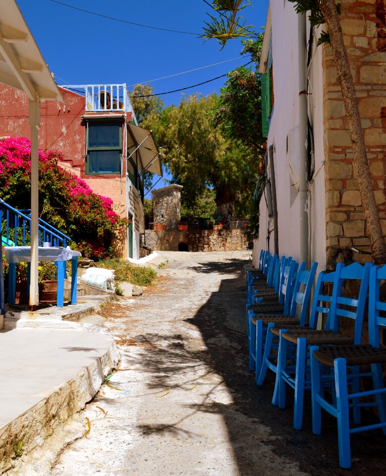 Alley idyllic romantic