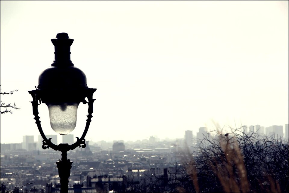 Montmartre tourism floor lamp