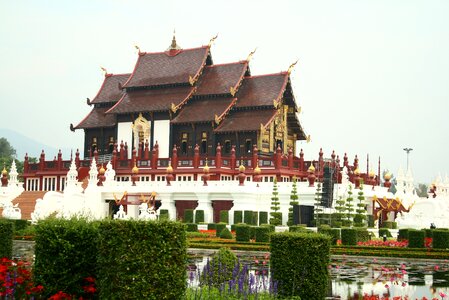 Chiang mai thailand garden photo