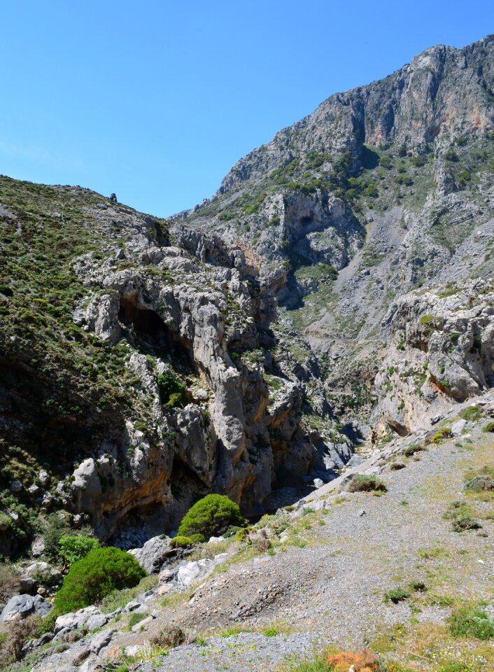 Rock mountains landscape