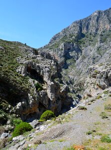Rock mountains landscape