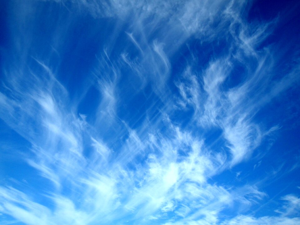 Clouds sky clouds form
