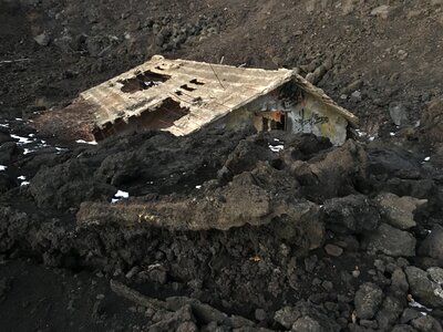 Etna lava house shed