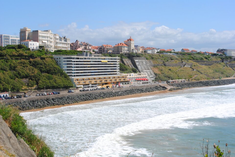 Biarritz beach basque surf