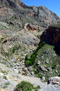 Rock mountains landscape