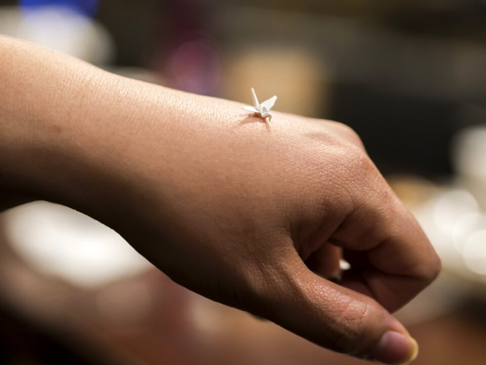 Paper tinker crane