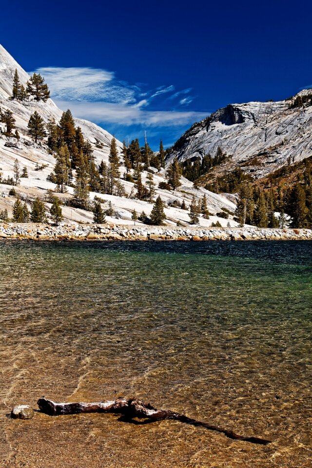 Usa yosemite national park mountains photo