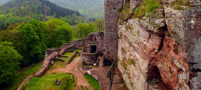 Fortification history sandstone