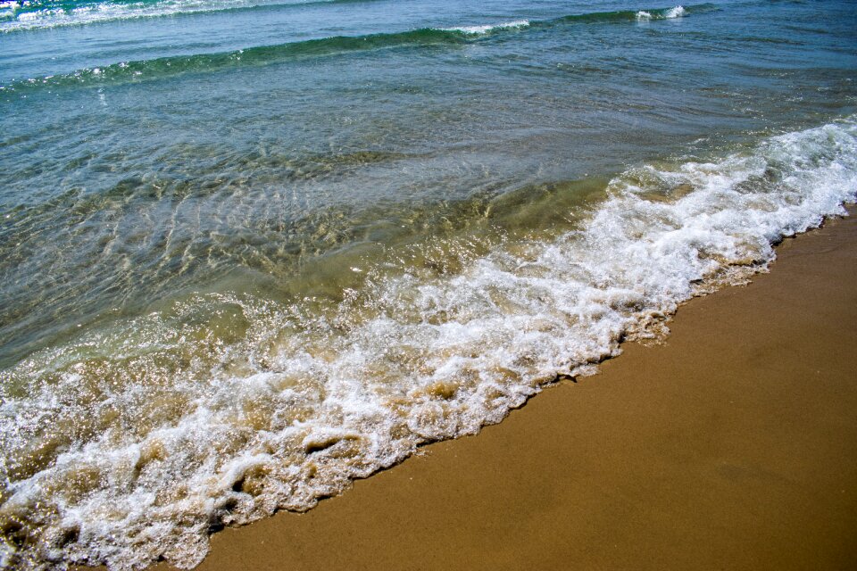 Sand water vacation