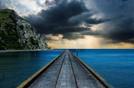 Landscape travel rock