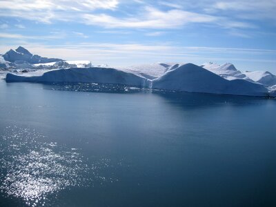 The icefjord greenland jakobshavn photo