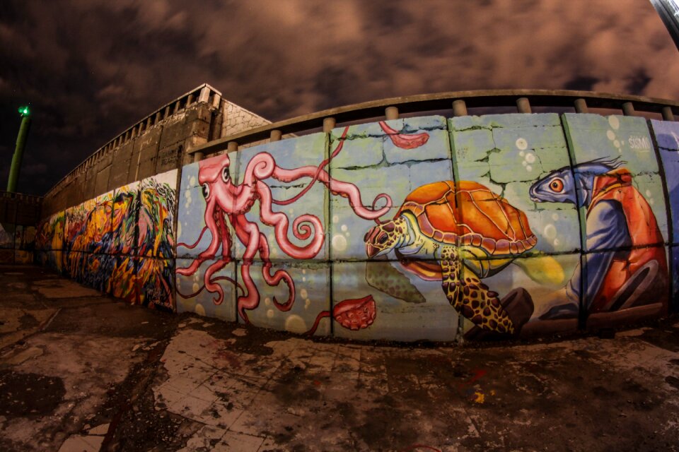 Painting mural urban