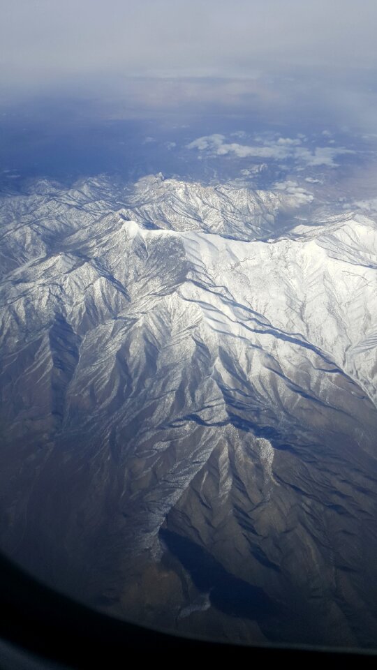 Airplane landscape