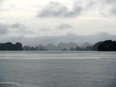 Sea fog storm
