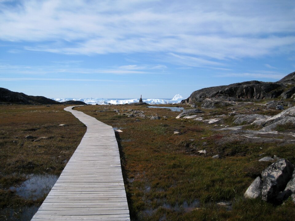 The icefjord greenland jakobshavn