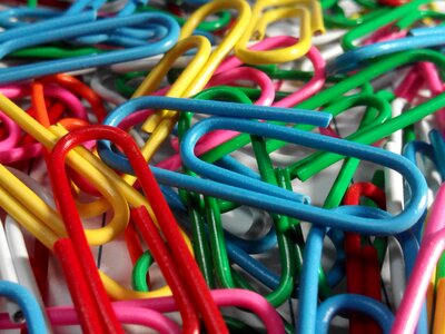 Wire clip office
